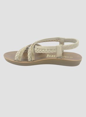 Imagen 2 del producto Sandalia Chalada Mujer Quanta-15 Dorado Plano