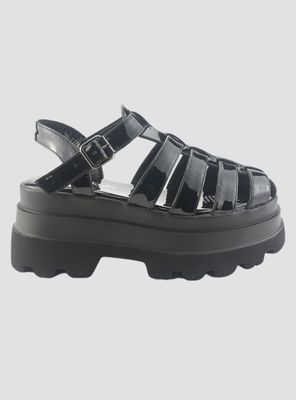 Sandalia Chalada Mujer Villa-11 Negro Casual