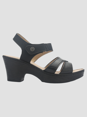 Sandalia Mujer Chalada Notina-2 Negro Casual