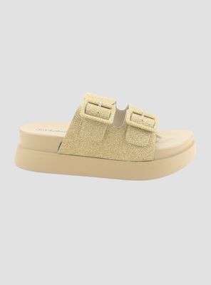 Sandalia Chalada Mujer Bora-20 Dorado Casual