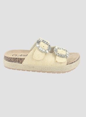 Sandalia Chalada Mujer Dalva-1 Beige Casual