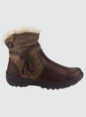 Botin Chalada Mujer Qual-1 Camel Comfort