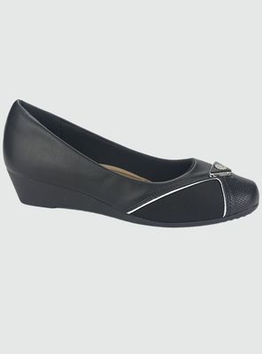 Zapato Chalada Mujer Coles-2 Negro Casual