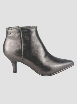 Botin Chalada Mujer Plos-66 Plateado Casual