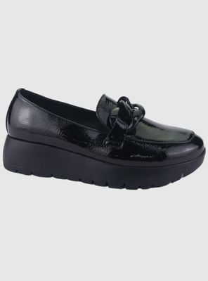 Zapato Chalada Mujer Wonder-1 Negro Casual