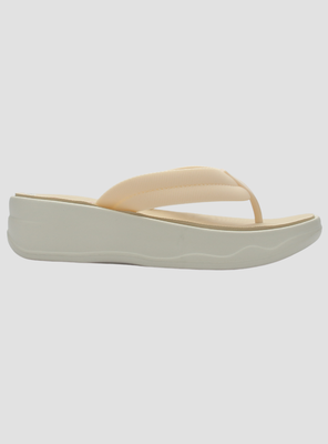 Sandalia de Mujer de color Beige Casual Funway Beach-49
