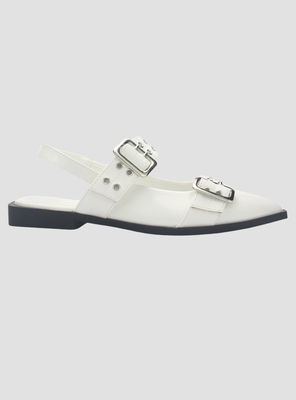 Ballerina Mujer Chalada Slik-21 Blanco Casual