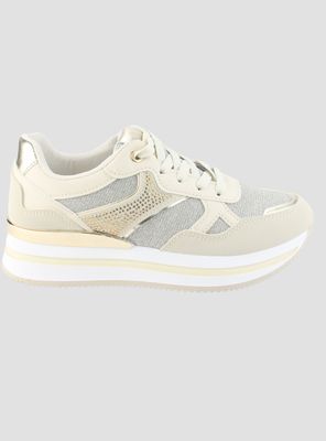 Zapatilla Chalada Mujer Jettixlow1- Dorado Urbano