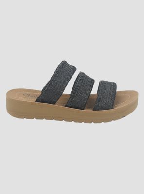 Sandalia Chalada Mujer Beta-1 Negro Casual