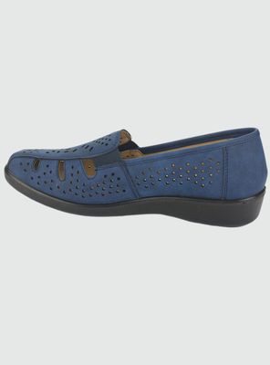 Imagen 2 del producto Mocasin Dorette Mujer Deco-1 Azul Comfort
