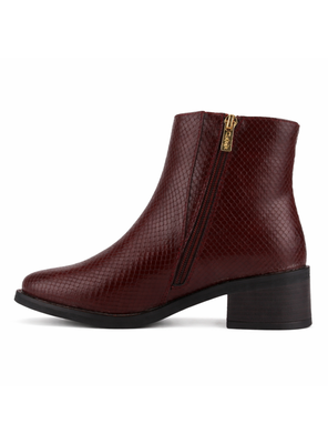 Imagen 2 del producto Botin Burdeo Mujer Casual Chalada Trafa