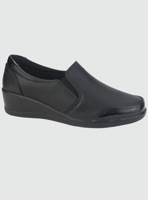 Mocasin Chalada Mujer Oscar-2 Negro Casual