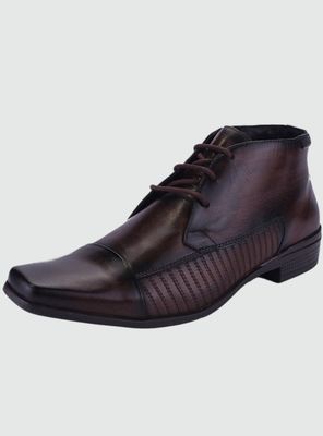 Botin Ferracini Hombre 4363 Frankfurt Tostado Casual