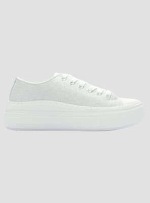 Zapatilla Chalada Mujer Clu-11 Plateado Urbano