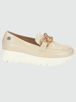Mocasin Chalada Mujer Wonder-1 Beige Casual