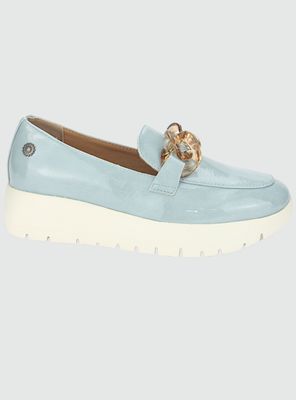 Mocasin Chalada Mujer Wonder-1 Azul Casual