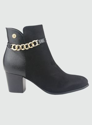 Botin Chalada Mujer Costa-1 Negro Casual