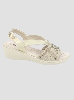 Sandalia Chalada Mujer Lupe-81 Beige Casual