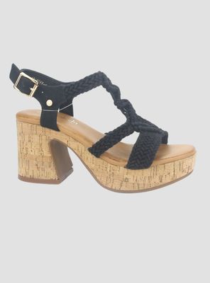 Imagen 1 del producto Sandalia Chalada Mujer Wike-1 Negro Plataforma