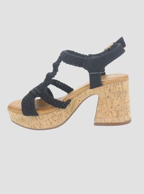 Imagen 2 del producto Sandalia Chalada Mujer Wike-1 Negro Plataforma