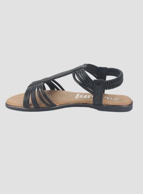 Imagen 2 del producto Sandalia Chalada Mujer Alki-1 Negro Plana