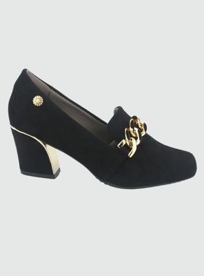 Zapato Chalada Mujer Carol-1 Negro Casual