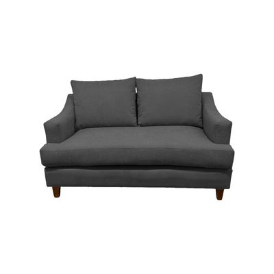 SOFÁ MISTRAL CHENILLE GRAFITO 2 CUERPOS