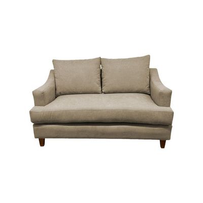 SOFÁ MISTRAL CHENILLE BEIGE 2 CUERPOS