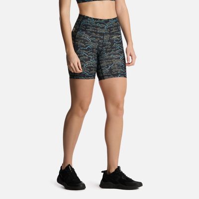 Imagen 2 del producto Calza Mujer Coihue Biker Print Negro Haka Honu