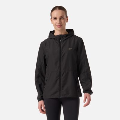 Chaqueta Mujer Nightfall Windbreaker Hoody Jacket Negro Lippi V26