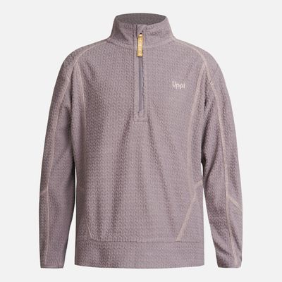 Poleron Niña Saltamontes Nano-F 14 Zip Malva Lippi I23