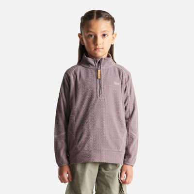 Imagen 2 del producto Poleron Niña Saltamontes Nano-F 14 Zip Malva Lippi I23