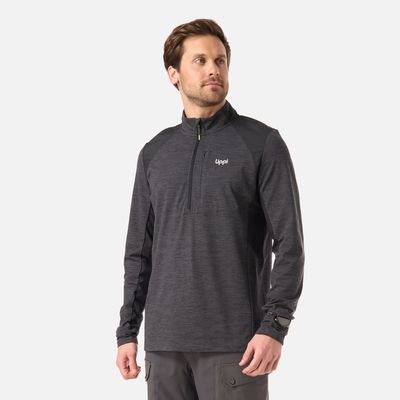 Imagen 2 del producto Polerón Hombre Egger 1/4 Zip Negro Lippi V26