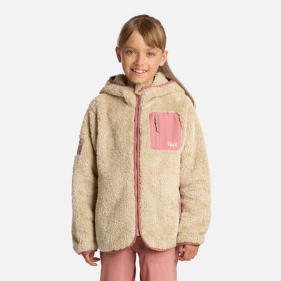 Polar Niña Bear Shaggy-Pro Hoody Jacket Crudo Lippi I25