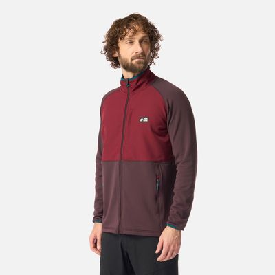 Imagen 2 del producto Polerón Hombre Taina Full Zip Burdeo Haka Honu I26