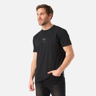 Imagen 2 del producto Polera Hombre Ulmo Mid Point Sorona T-Shirt Negro Lippi V26