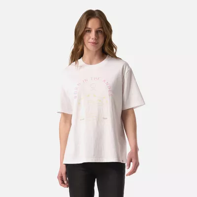 Polera Mujer Logo Lippi T-shirt Blanco Lippi V26