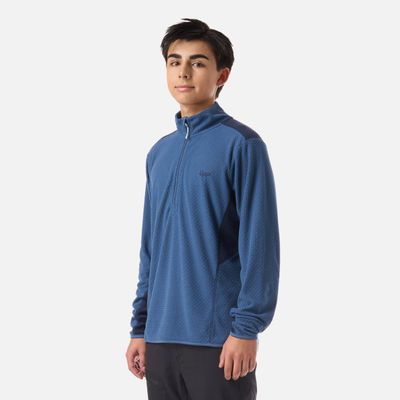 Imagen 2 del producto Polerón Teen Boy Mild Nano-F 1/4 Zip Azul oscuro Lippi V26