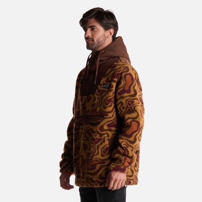 Imagen 2 del producto Poleron Hombre Chi-Porrito Print Tostado Haka Honu