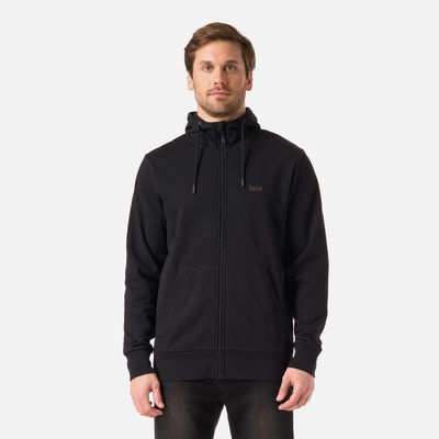 Polerón Hombre Ulmo Light Full Zip Hoody Sweatshirt Negro Lippi V26