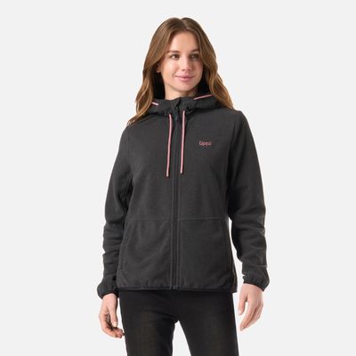 Polar Mujer Stripes Nano-F Full Zip Hoody Negro Lippi V26