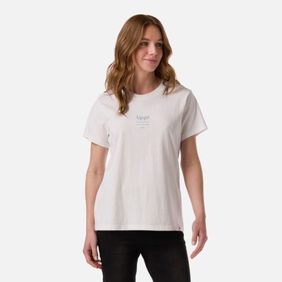 Polera Mujer Ulmo Mid Point T-Shirt Blanco Lippi V26