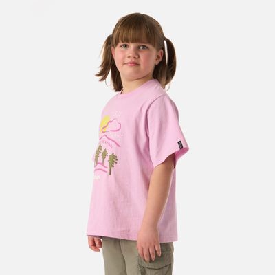 Imagen 2 del producto Polera Niña Explore Oversize T-Shirt Rosa Lippi V26