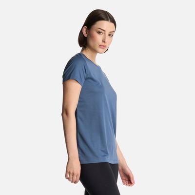 Imagen 2 del producto Polera Mujer Core Q-Dry T-Shirt Azul Piedra Lippi