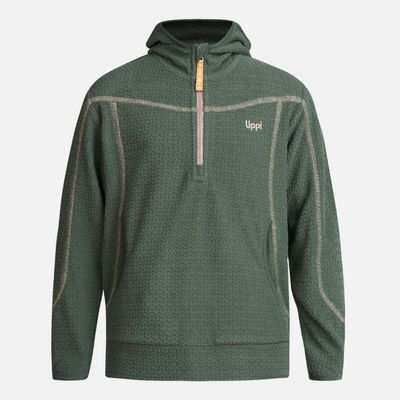 Poleron Niña Saltamontes Nano-F 14 Zip Hoody Verde Botella Lippi