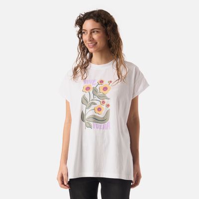 Polera Mujer Garza Blanco Haka Honu V26