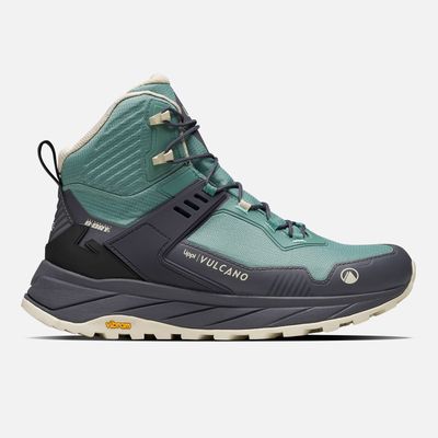 Zapatilla Mujer Atlas Mid Turquesa Oscuro Crema Lippi I24