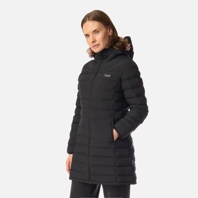 Imagen 2 del producto Chaqueta Mujer Snowmass Long Steam-pro Hoody Jacket Negro Lippi I26