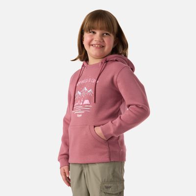 Imagen 2 del producto Polerón Niña Insigne Hoody Sweatshirt Rosa Oscuro Lippi V26