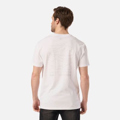 Imagen 2 del producto Polera Hombre Mountain Vibes T-Shirt Blanco Lippi V26